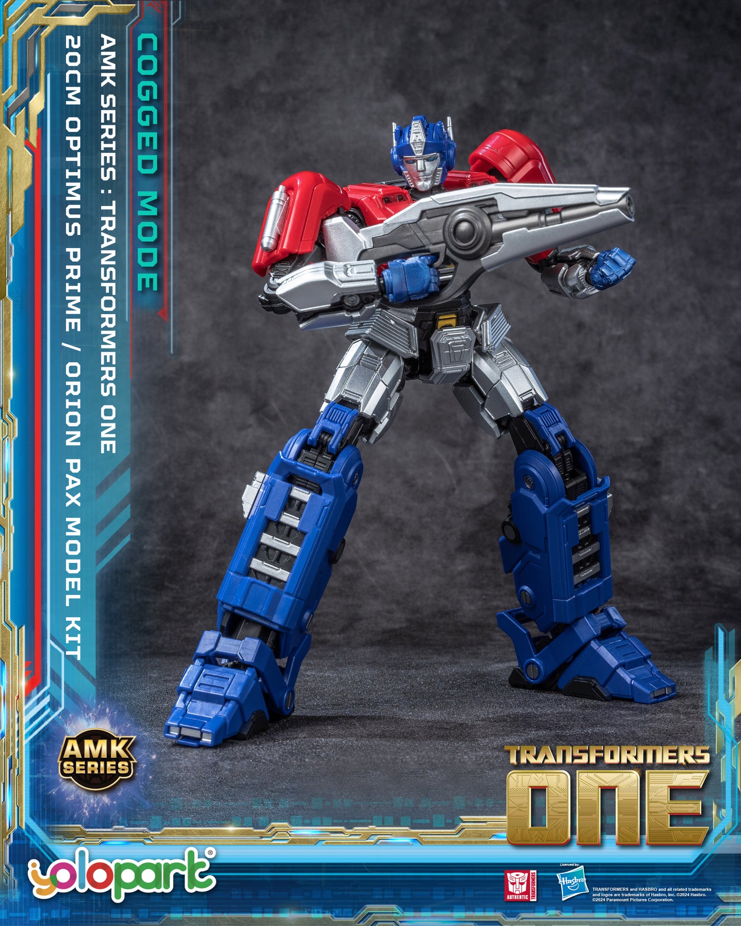 YOLOPARK AMK Series TFOne Orion Pax Cogged Mode Model Kit