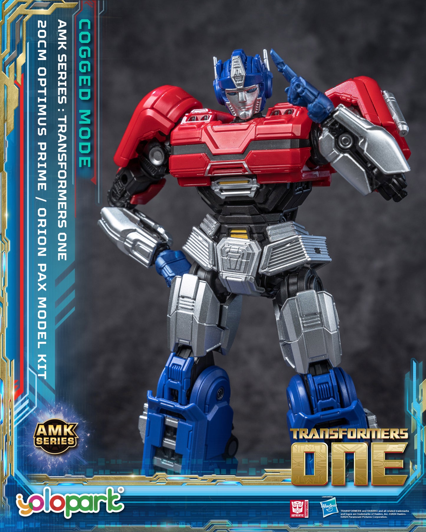 YOLOPARK AMK Series TFOne Orion Pax Cogged Mode Model Kit