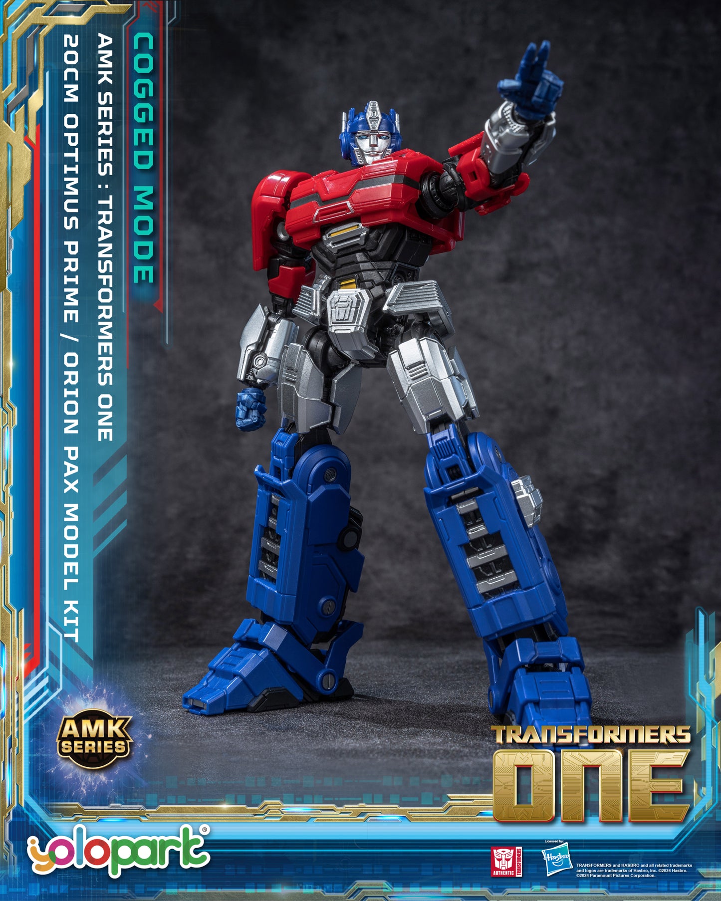 YOLOPARK AMK Series TFOne Orion Pax Cogged Mode Model Kit