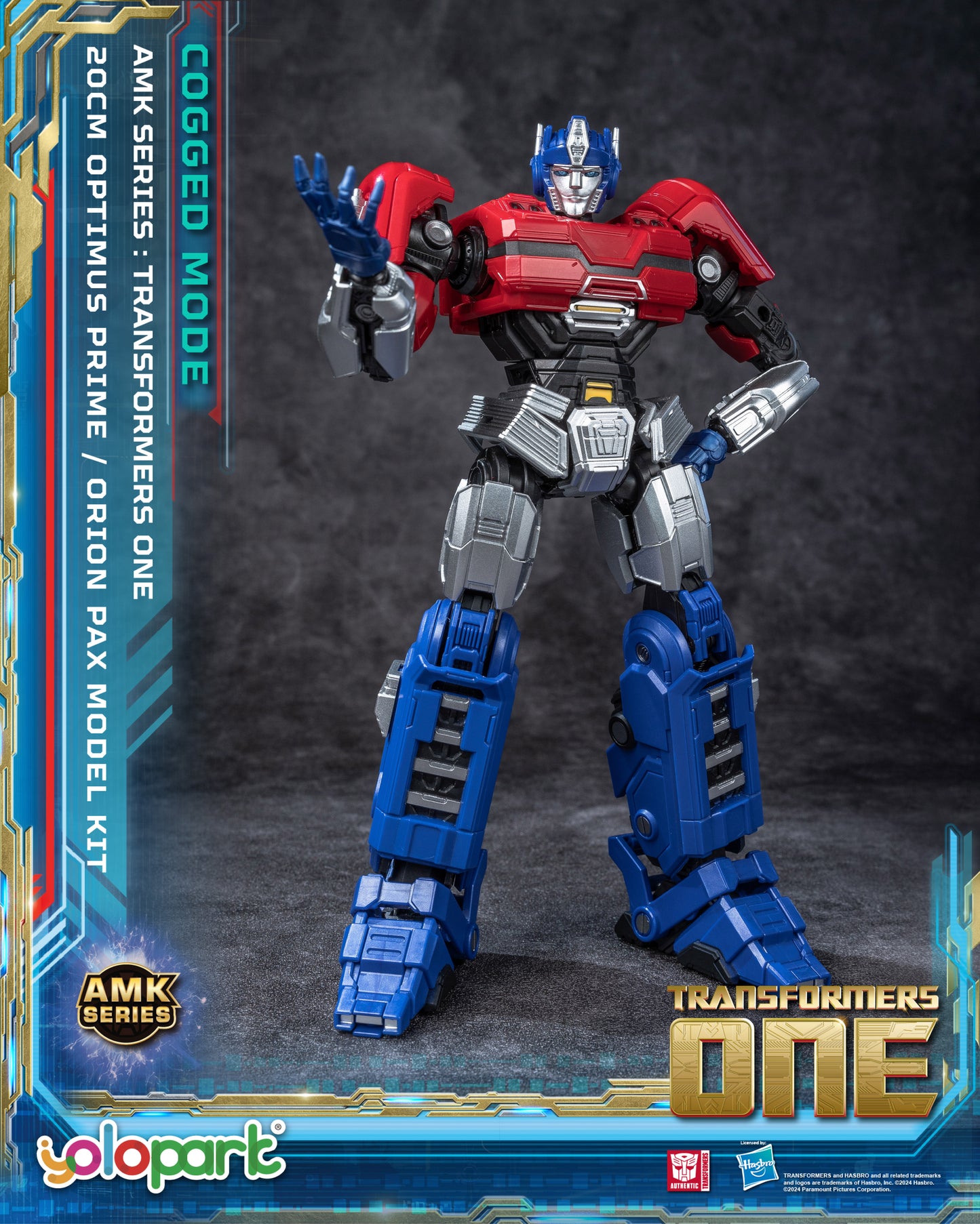 YOLOPARK AMK Series TFOne Orion Pax Cogged Mode Model Kit