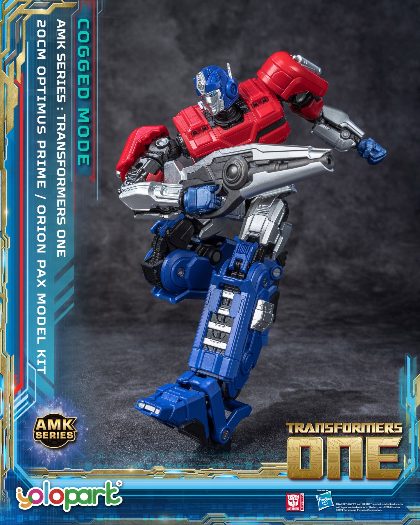 YOLOPARK AMK Series TFOne Orion Pax Cogged Mode Model Kit