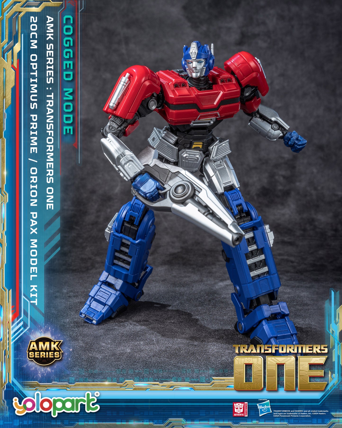 YOLOPARK AMK Series TFOne Orion Pax Cogged Mode Model Kit