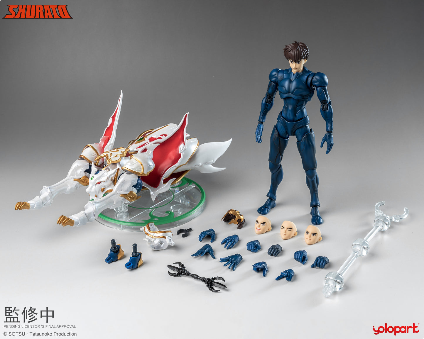 YOLOPARK AMK Pro X Series SHURATO Shura-Oh Model Kit