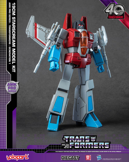 YOLOPARK AMK Pro Series Transformers G1 Starscream Model Kit