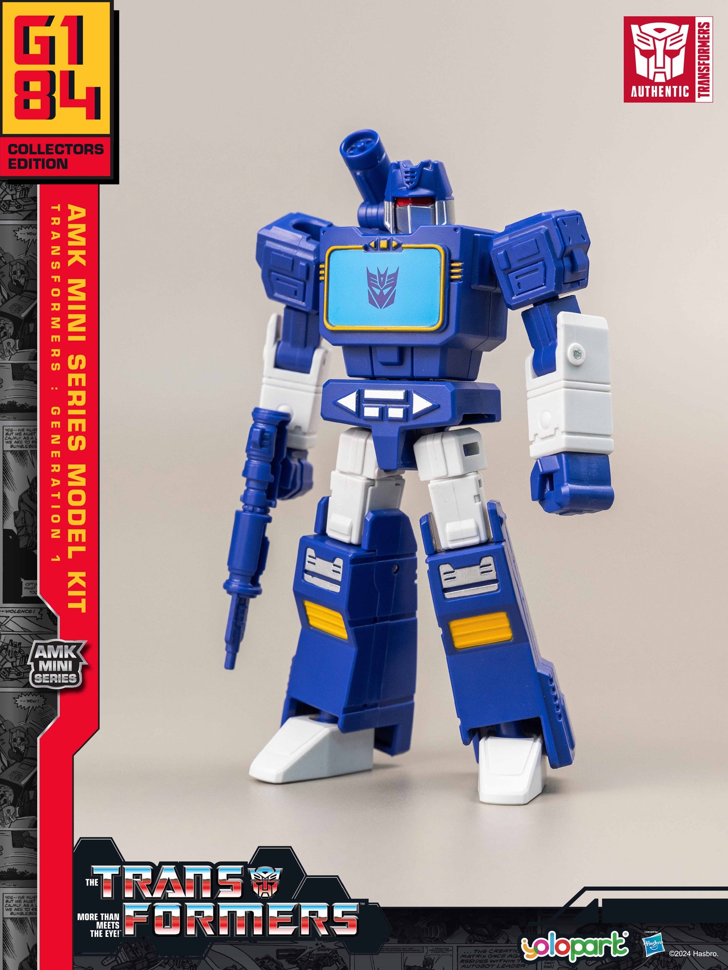 YOLOPARK AMK Mini Series Transformers G1 Soundwave Model Kit