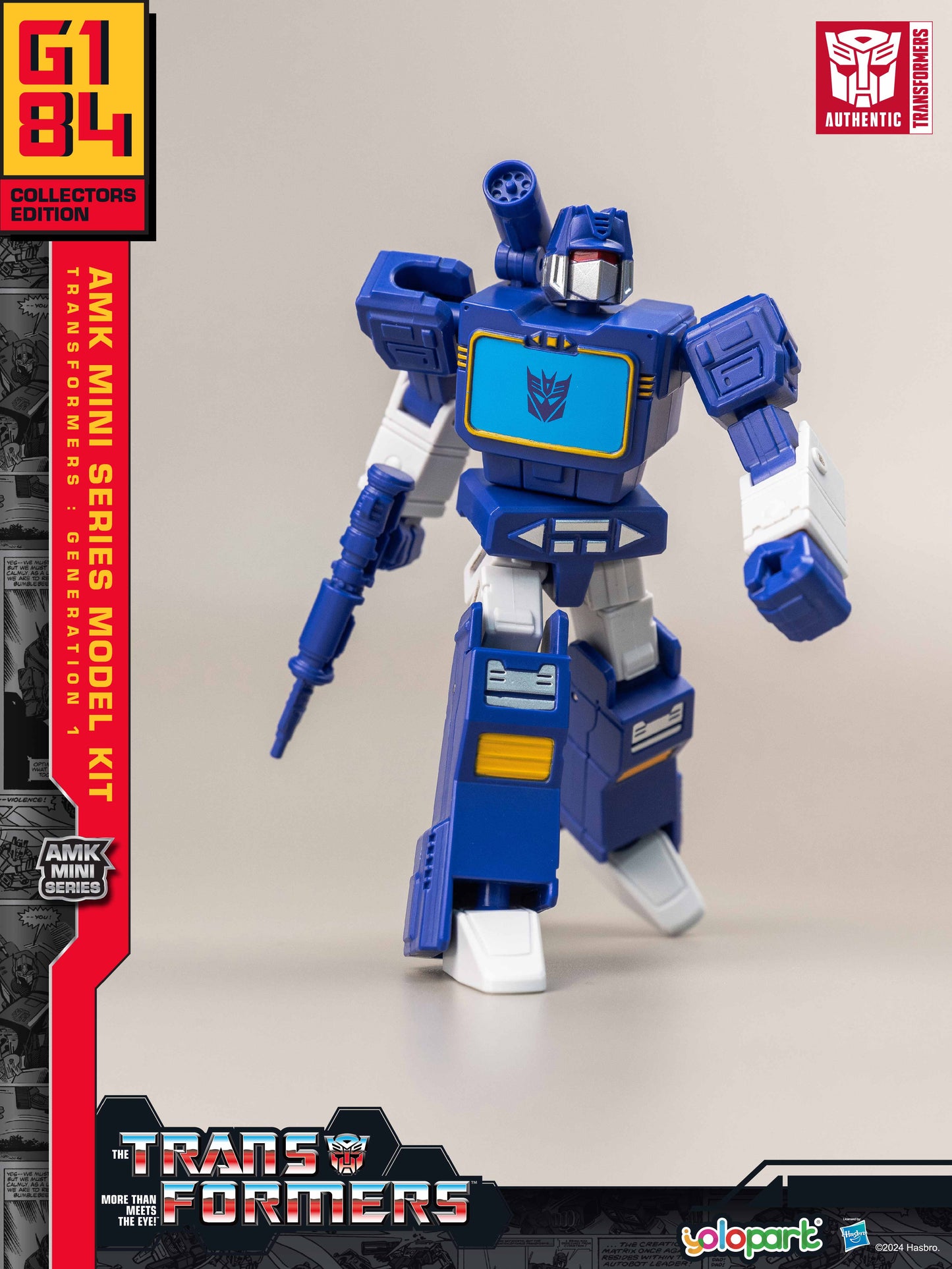 YOLOPARK AMK Mini Series Transformers G1 Soundwave Model Kit