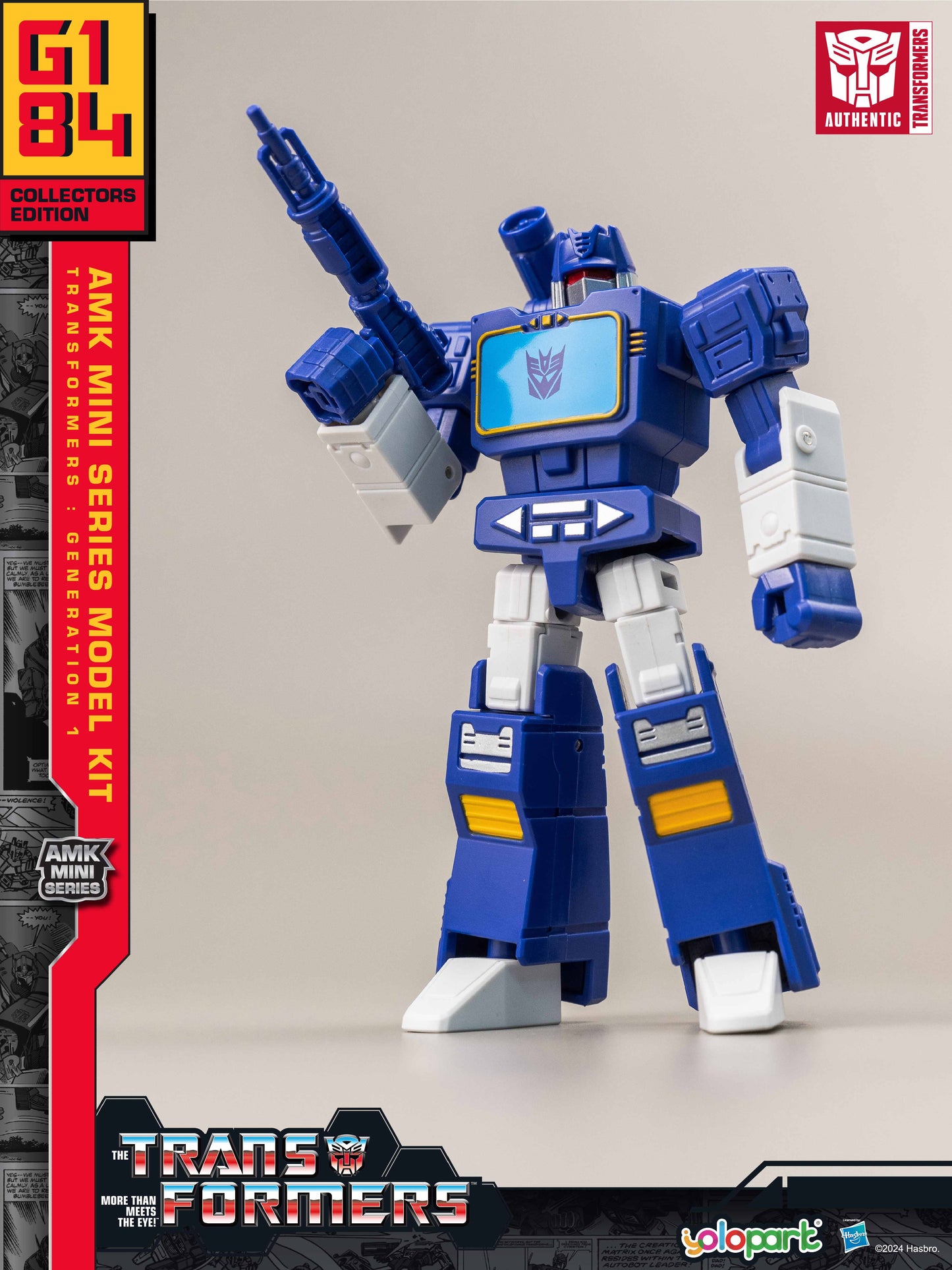 YOLOPARK AMK Mini Series Transformers G1 Soundwave Model Kit