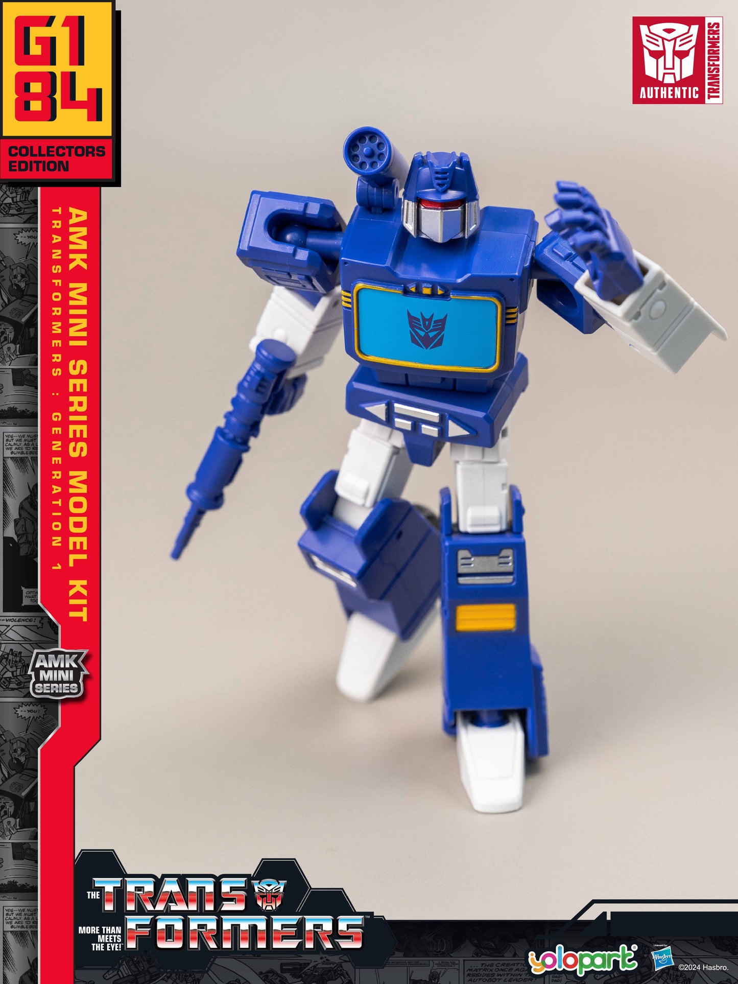 YOLOPARK AMK Mini Series Transformers G1 Soundwave Model Kit