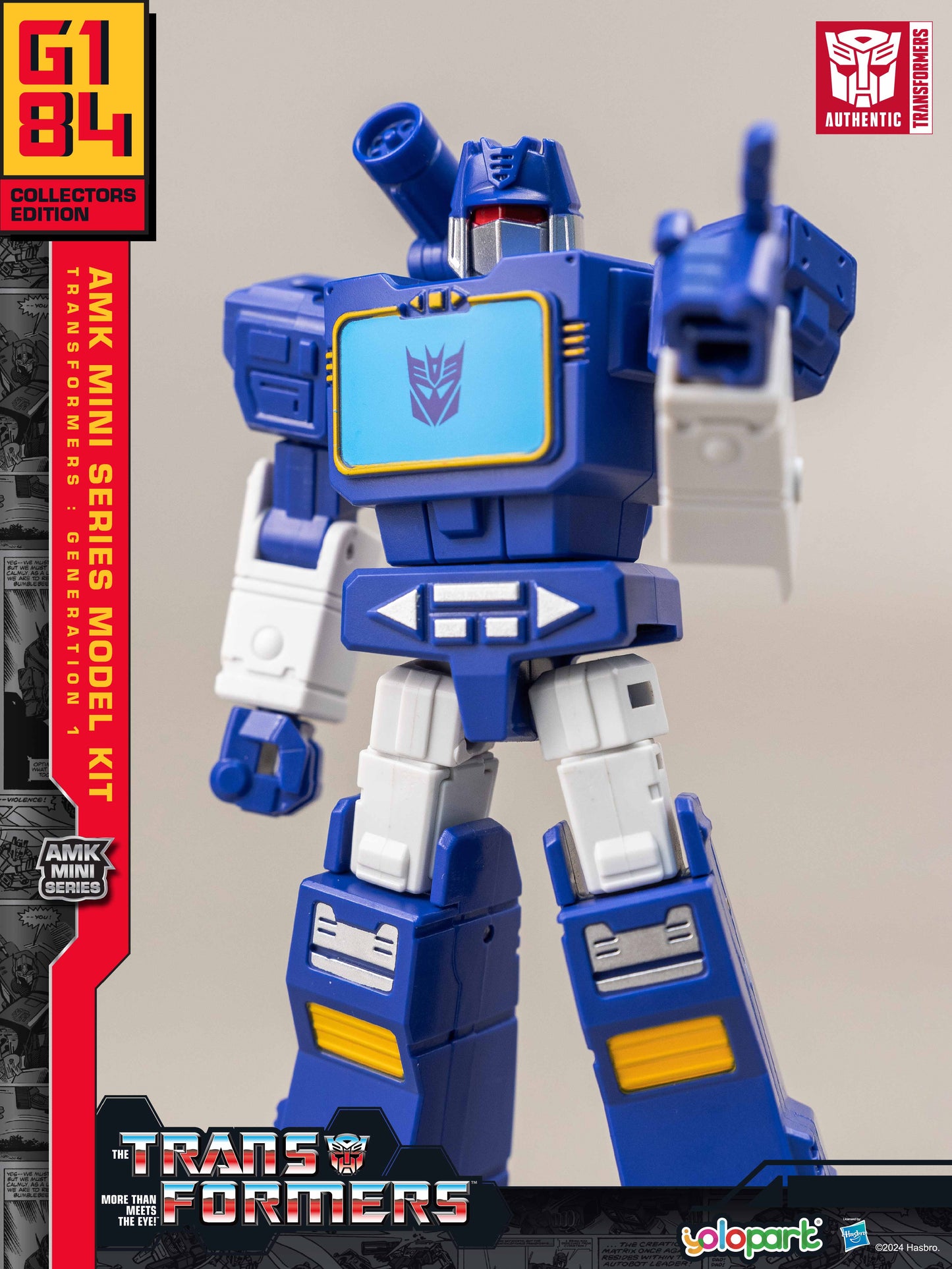 YOLOPARK AMK Mini Series Transformers G1 Soundwave Model Kit